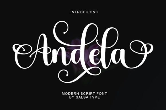 Andela: The Handwritten Font for Romantic Branding