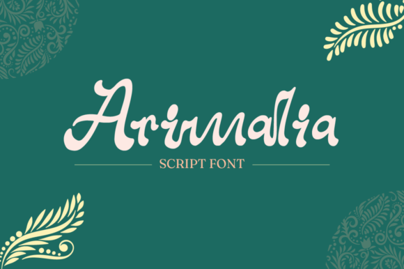 Arimalia: Crafting Timeless Elegance in Script Typography
