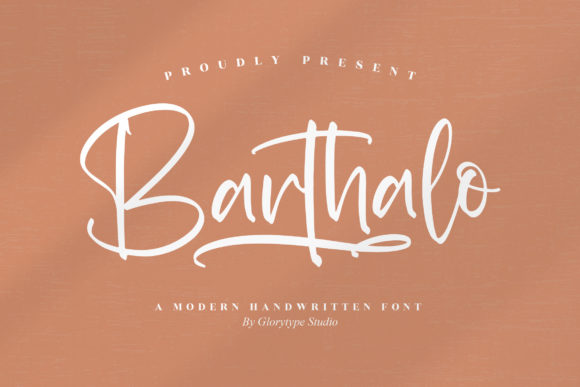 Barthalo: A Stylish Script Font for Creative Projects
