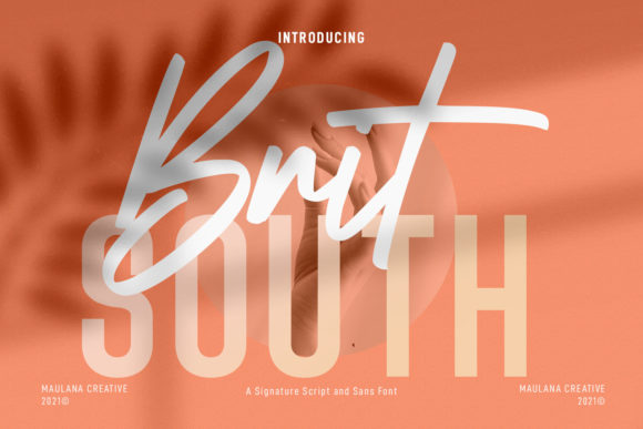 Britsouth: A Font Duo for Modern Creative Projects