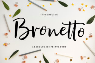 Bronetto: A Modern Script with Energetic Elegance