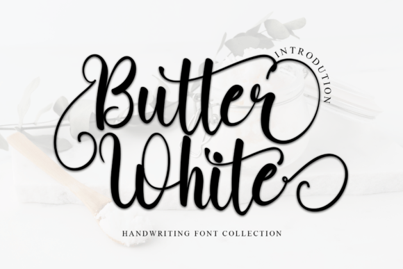 Butter White: The Elegant Script Font for Modern Designers