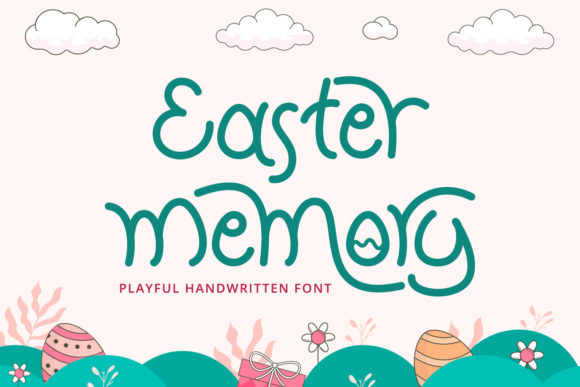 Easter Memory: A Delicate Script for Modern Designers