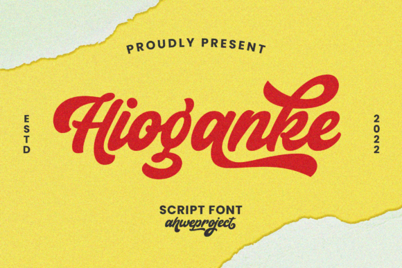 Hioganke: The Urban Script Font for Modern Branding