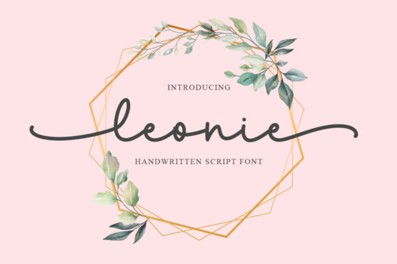 Leonie: The Modern Script Font for Fashion & Editorial Design