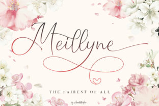 Meillyne: The Magical Script Font for Creative Projects
