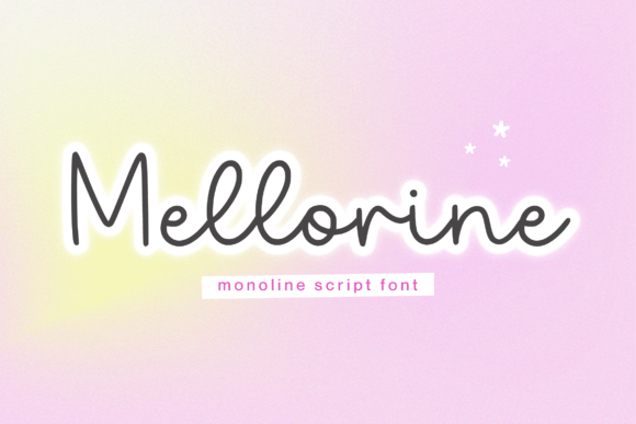 Mellorine: The Handwritten Script for a Natural Touch