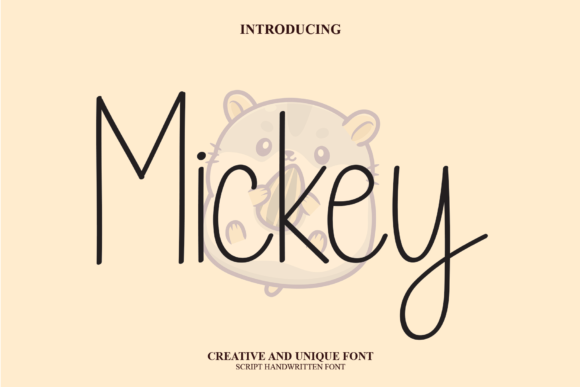 Mickey: The Script Font That Brings Warmth to Your Brand