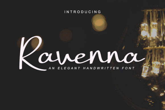 Ravenna Script: Crafting Designs with Personal Charm