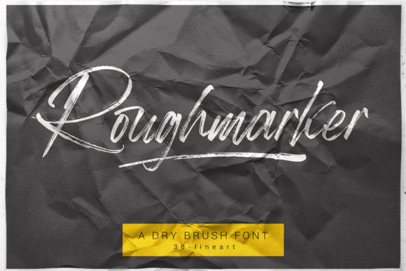 Roughmarker: The Modern Brush Script Font for Authentic Branding