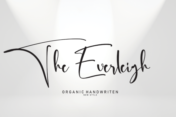 The Everleigh: A Script Font for Modern Branding
